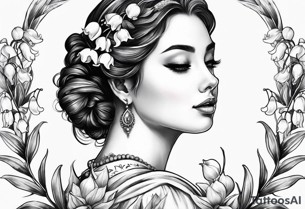 Lily of the valley tattoo idea
