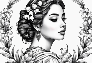 Lily of the valley tattoo idea
