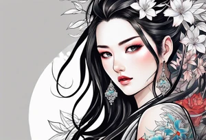 Nezuko tattoo idea