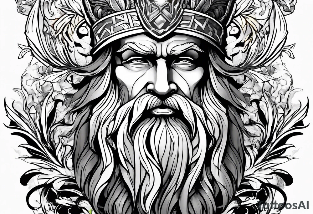 General zeus tattoo idea