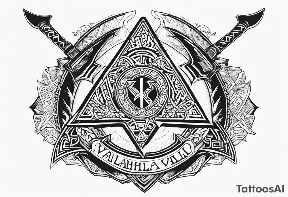 Valhalla sword
dragon axe Valknut helm of awe tattoo idea Valhalla sword
dragon axe Valknut helm of awe tattoo idea