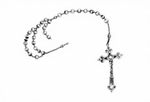 Rosary tattoo idea