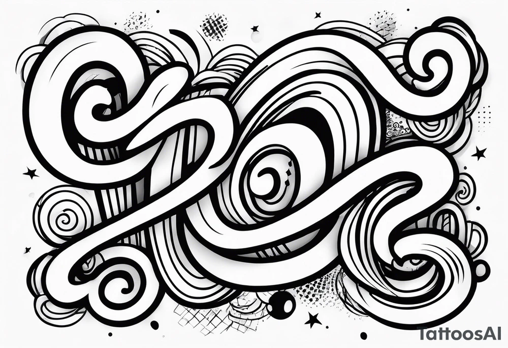 Dollar signs tattoo idea