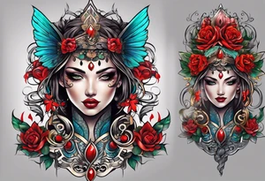 Full back tattoo body tattoo idea