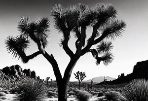 Y’all Joshua trees tattoo idea
