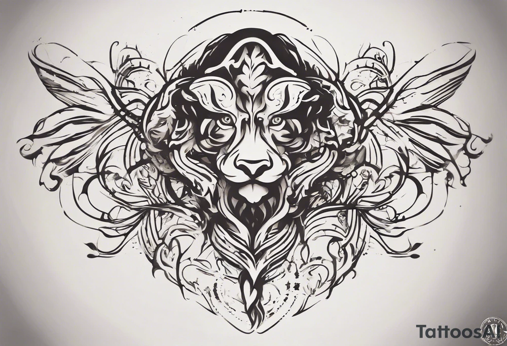 Create a unique tattoo design that symbolizes the motto 'Be Average.' Incorporate elements that convey a sense of embracing one's individuality and celebrating the beauty in simplicity. Consider using symbolic imagery or metaphors that represent the idea of finding contentment and fulfillment in being true to oneself, without the pressure of exceeding societal expectations. Focus on creating a design that is both visually striking and emotionally resonant, capturing the essence of the 'Be Average' philosophy in a meaningful and empowering way tattoo idea