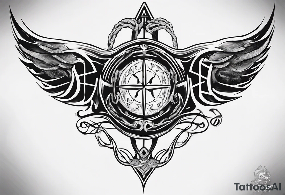 Horizontal inner bicep tattoo. “walk by faith, not by sight” modern tattoo tattoo idea