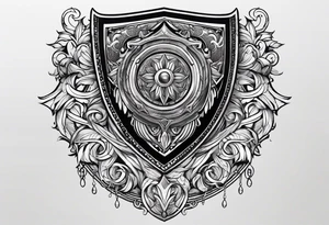 shield tattoo idea