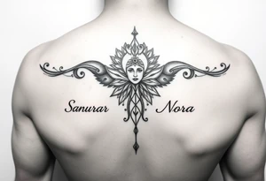 Something to represent mother and two daughters Sarah and Nora birth months are january February and August tattoo idea