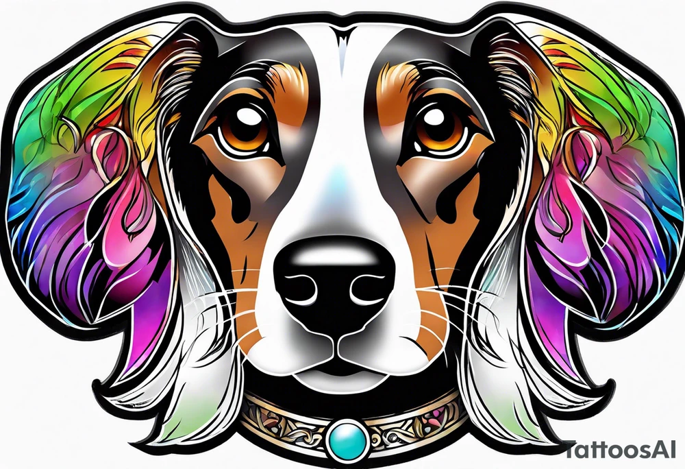 Dachshund tattoo idea