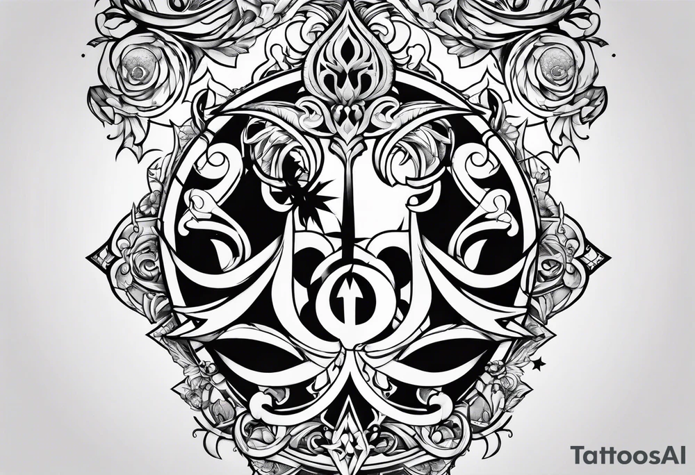 Kingdom hearts tattoo idea