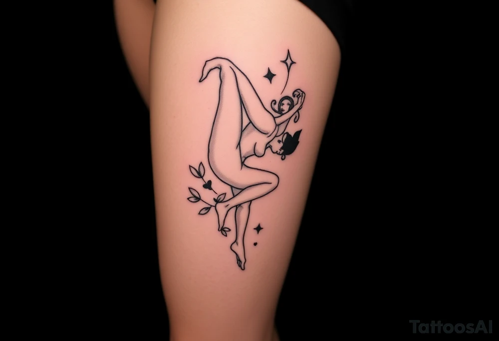 Contortionist tattoo idea