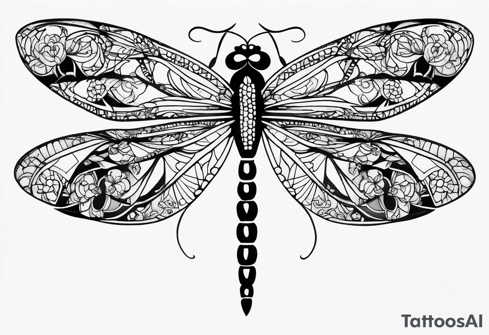 dragonfly tattoo idea