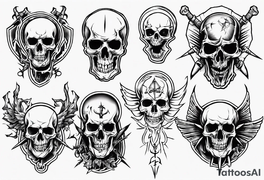 Bringer of death tattoo idea