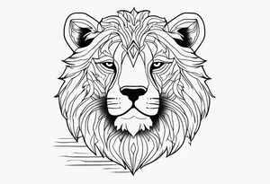 Lyon fine line tattoo idea