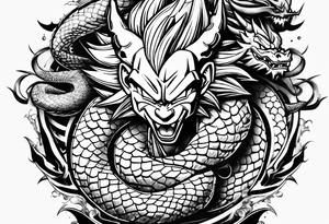 Songo dragon ball tattoo idea