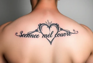 Sempre nel mio cuore tattoo idea
