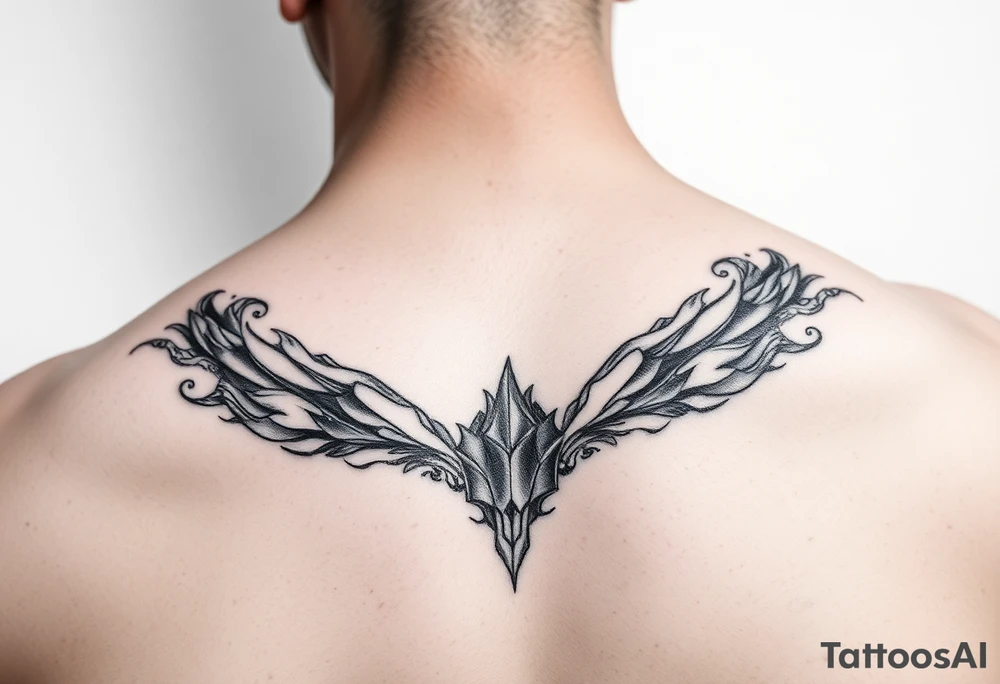 Letting go of the past, overcoming addiction, healing, moving forward tattoo idea