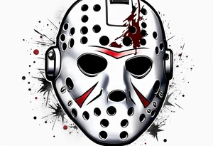 Friday the 13th Jason mask, Star Wars tattoo idea