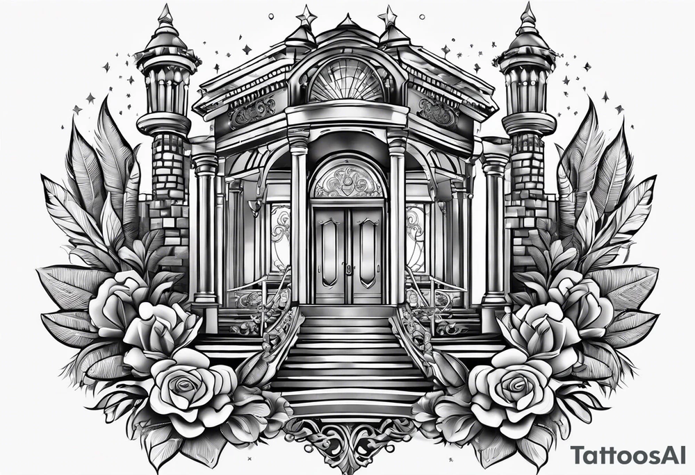 Las Vegas Wedding Chapel tattoo idea