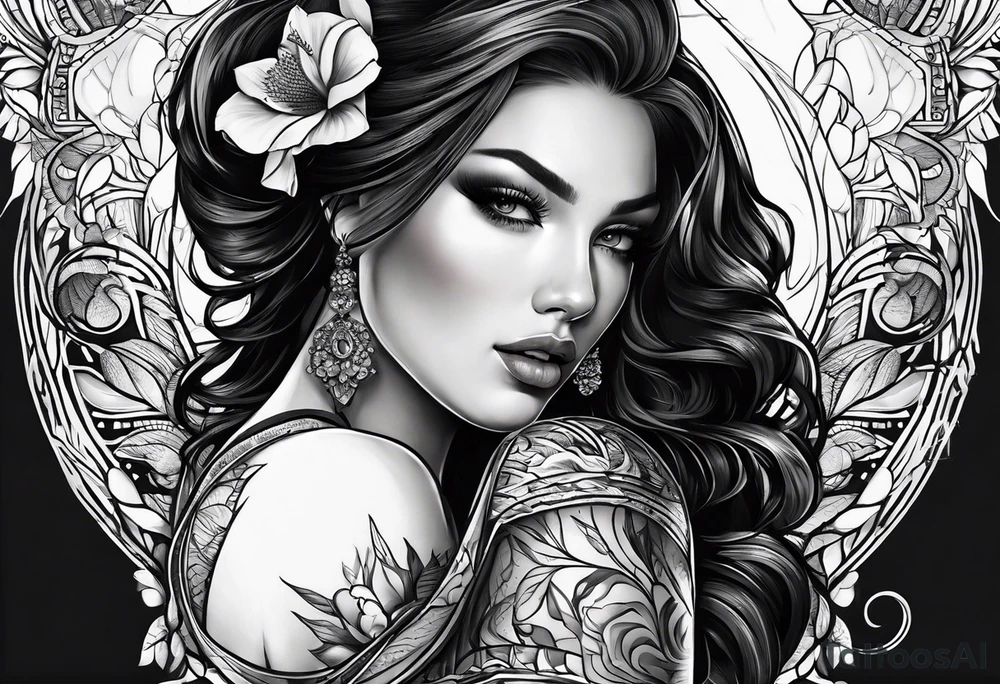 Портрет чикано tattoo idea