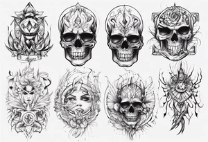Dwayna tattoo idea