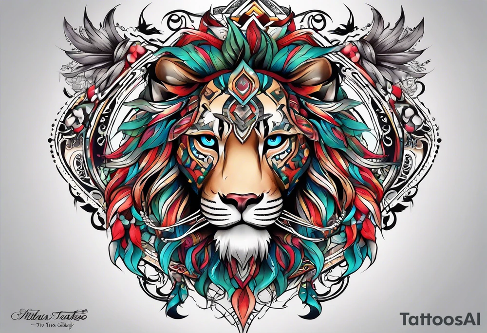 Atlas tattoo idea