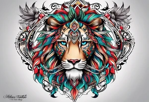 Atlas tattoo idea