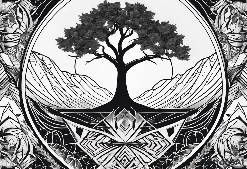 tree of life with long vertical roots
3 line triangles behind tattoo idea tree of life with long vertical roots
3 line triangles behind tattoo idea
