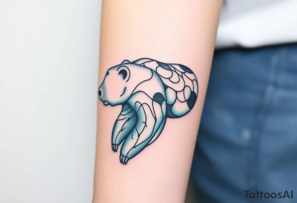 water bear tattoo idea