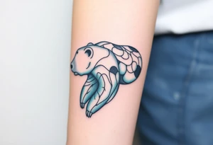 water bear tattoo idea