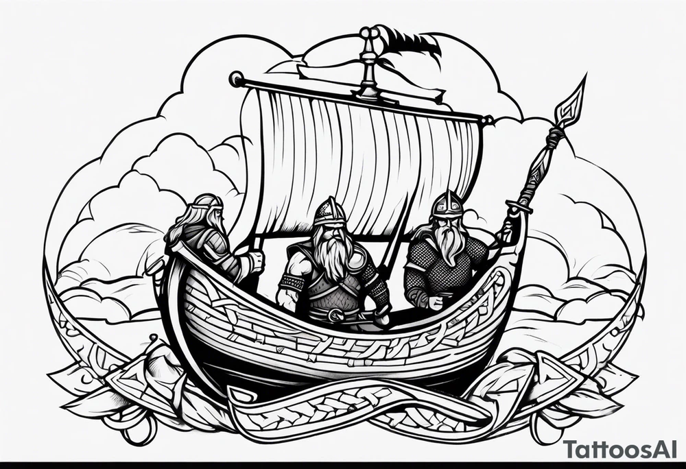 viking friendship tattoo idea tattoo idea