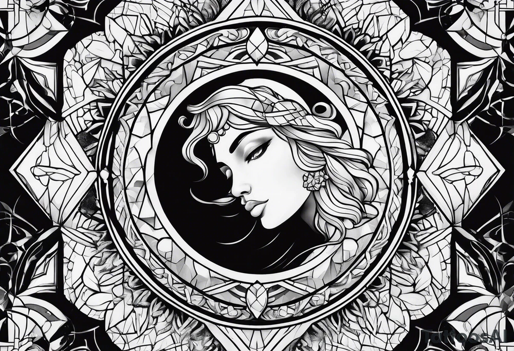 arm tattoo black work tattoo idea