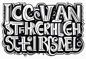 I can do all things through Christ who strengthens me tattoo idea