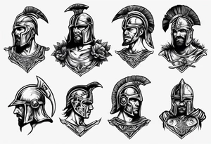 Gladiator tattoo idea