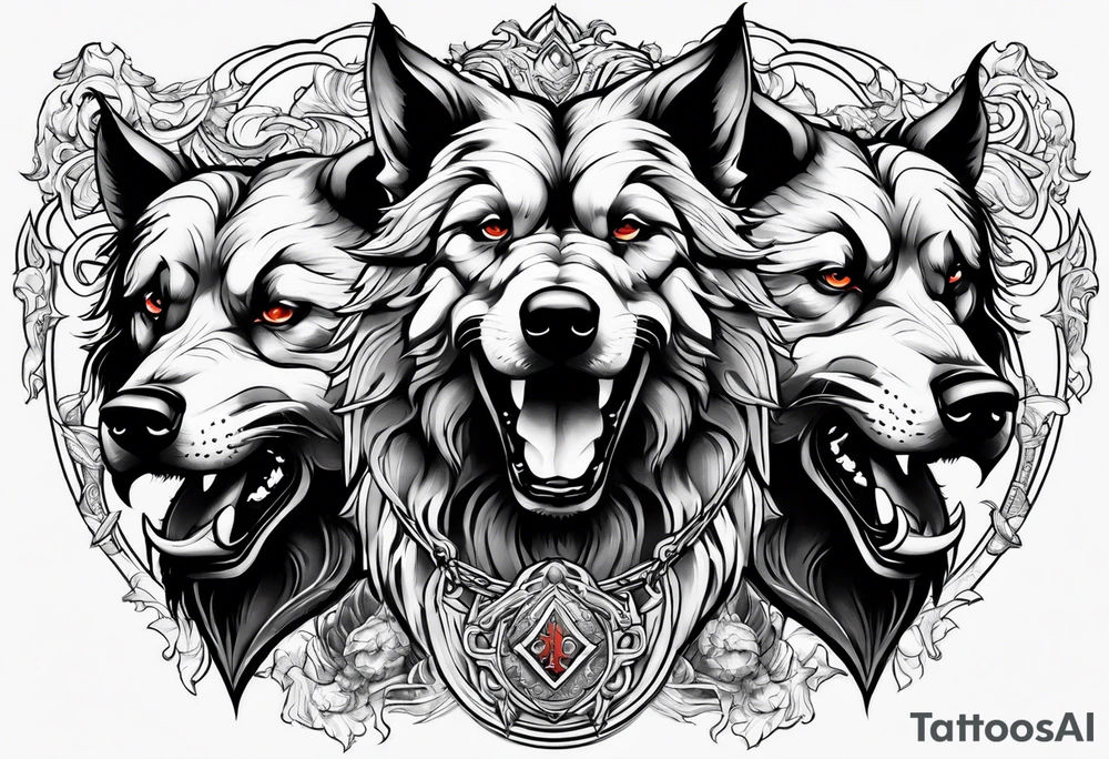 Cerberus tattoo idea
