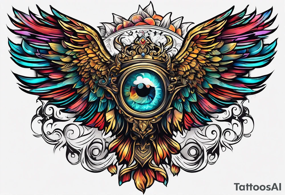 something that represents wisdom  and something that represents discipline and ambitions. tattoo idea