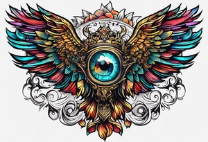 something that represents wisdom  and something that represents discipline and ambitions. tattoo idea