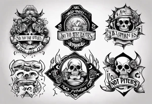No pictures, just the phrase: No Matter What Happens... tattoo idea