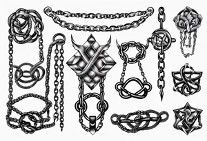 chains tattoo idea