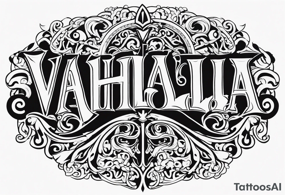 Valhalla tattoo idea