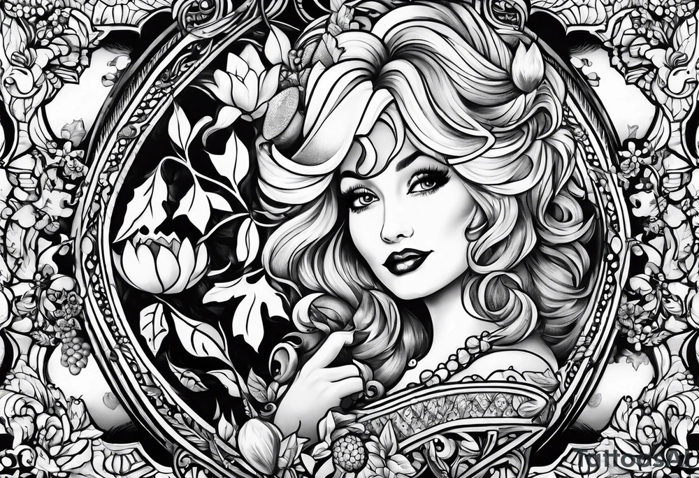 Must contain Dolly Parton and an acorn tattoo idea