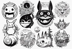 Studio ghibli tattoo idea