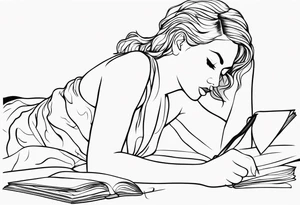 Shiloh writing minimal tattoo idea