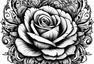 hand print tattoo idea