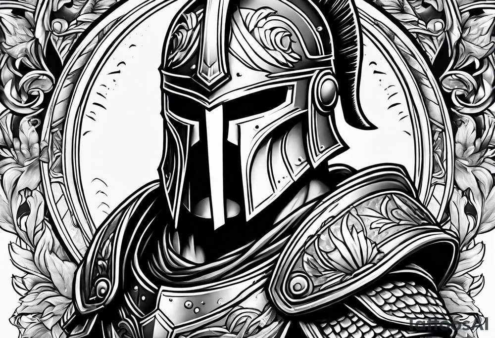 spartan tattoo idea