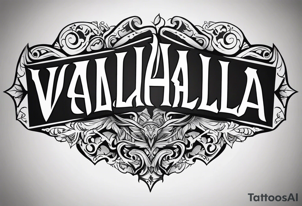Valhalla tattoo idea