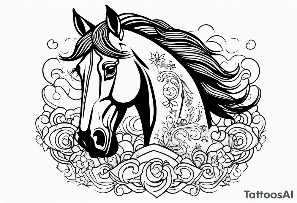 Cavalo tattoo idea