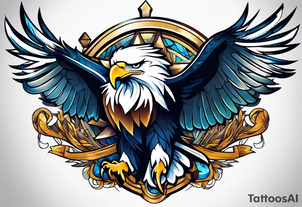Eagle tattoo idea