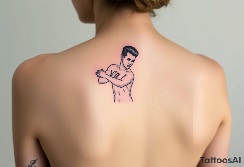 Rick Astley's  Dance Pose tattoo idea